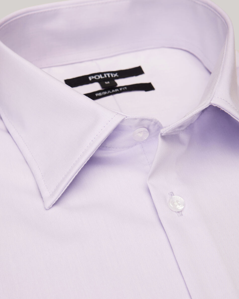 Regular Fit Business Shirt, Lilac, hi-res